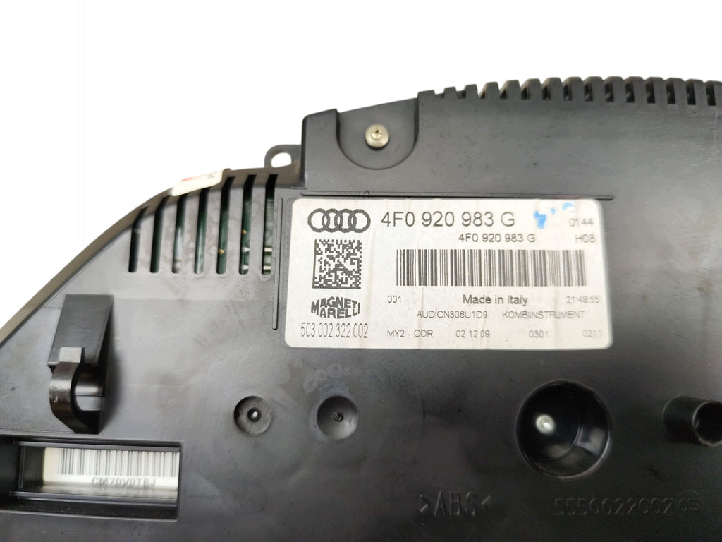 COUNTER CLOCKS AUDI A6 C6 LIFT (08-11) 2.0 TDI 4F0920983G UK