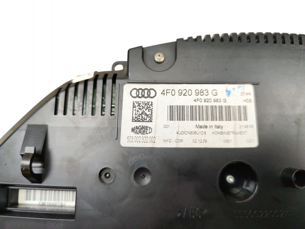 COUNTER CLOCKS AUDI A6 C6 LIFT (08-11) 2.0 TDI 4F0920983G UK