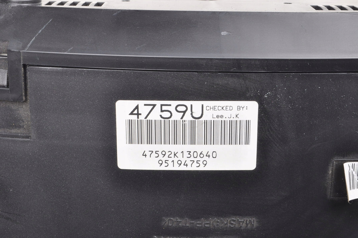 COUNTER CLOCKS CHEVROLET CAPTIVA AND 2.2 VCDI 184KM 95194759 EUROPE LIFT