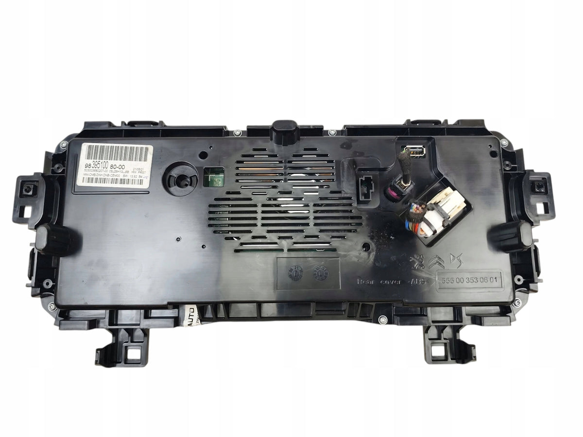 COUNTER CLOCKS CITROEN C5 AIRCROSS (18-22) 1.5 BlueHDI 9839510080 UK