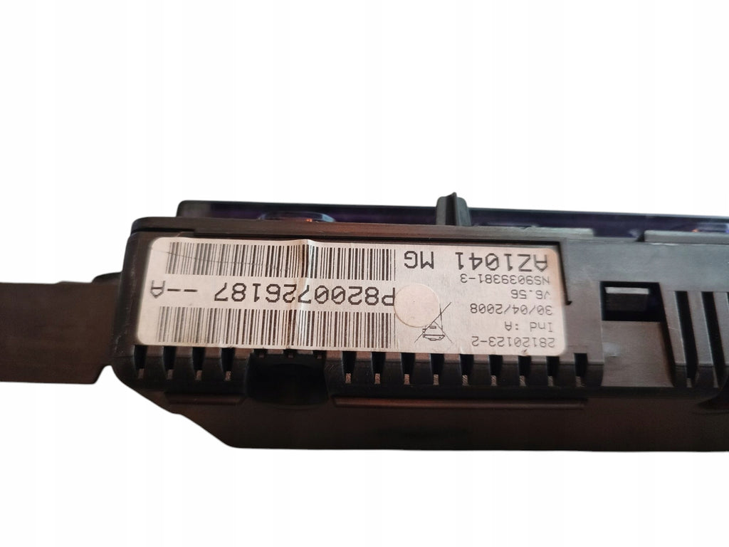 COUNTER CLOCKS DISPLAY RENAULT ESPACE IV 4 LIFT (2006-2014) 8200726187A