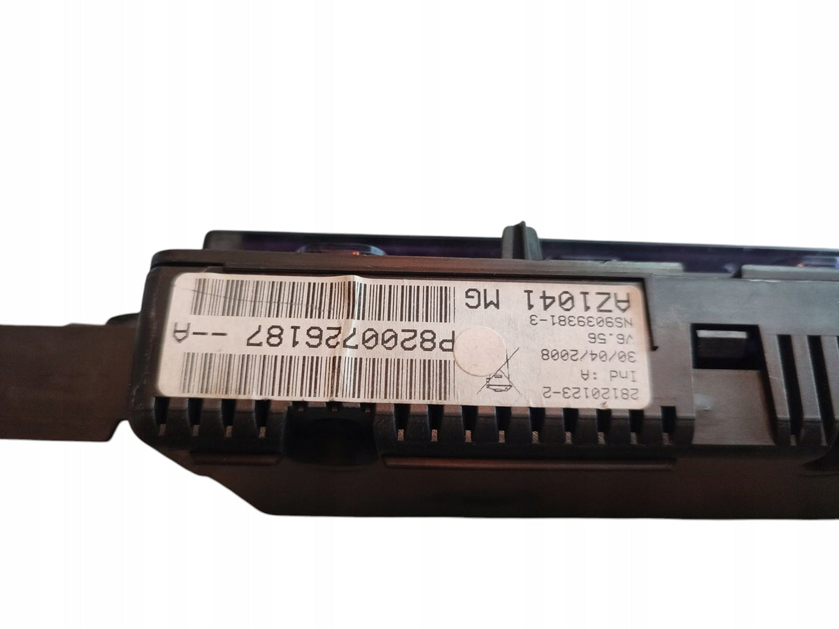 COUNTER CLOCKS DISPLAY RENAULT ESPACE IV 4 LIFT (2006-2014) 8200726187A