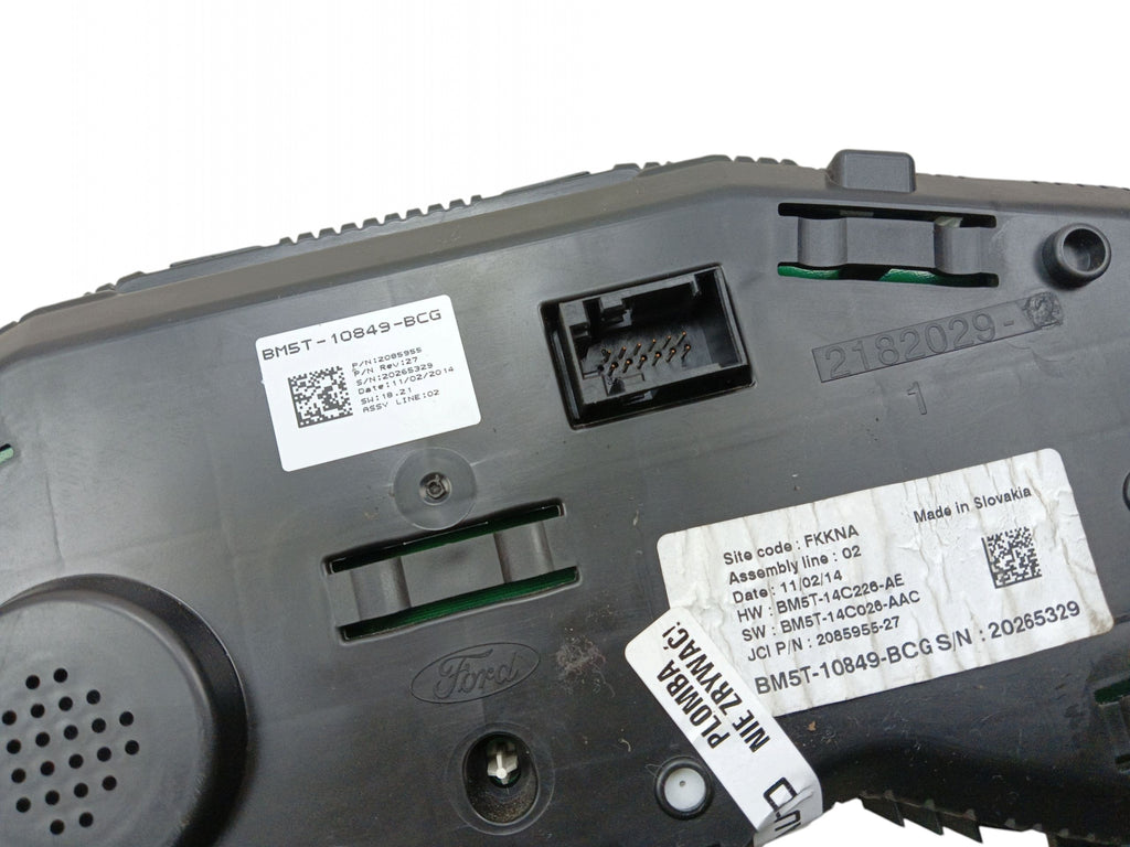 COUNTER CLOCKS FORD FOCUS MK3 (10-14) 2.0 TDCI BM5T-10849-BCG EUROPE