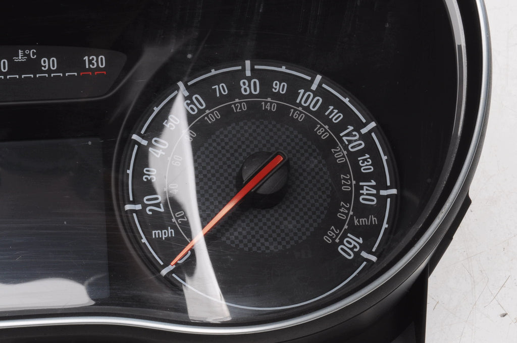 COUNTER CLOCKS OPEL CORSA E 1.6 TURBO OPC VXR 39056378 UK