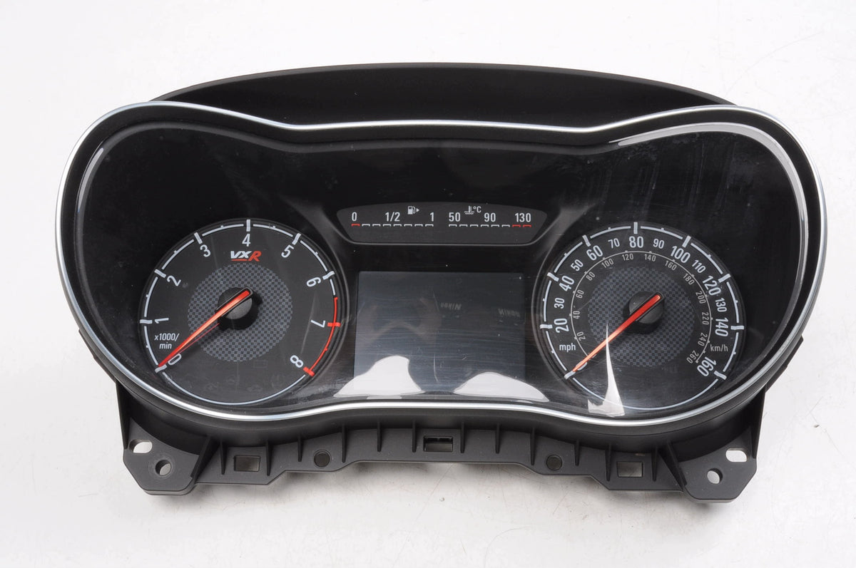 COUNTER CLOCKS OPEL CORSA E 1.6 TURBO OPC VXR 39056378 UK