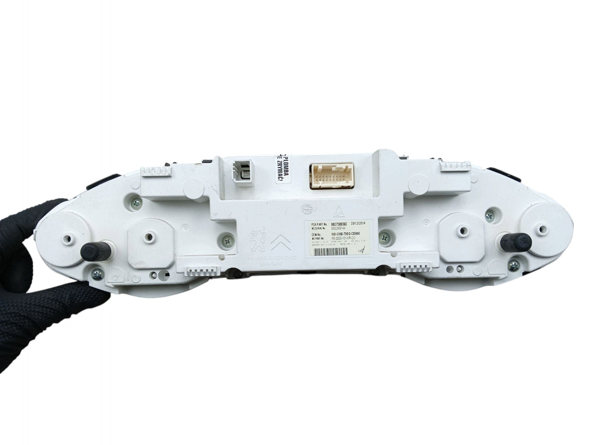 COUNTER CLOCKS PEUGEOT 308 II T9 (14-17) 1.2 THP 9807588380 EUROPE