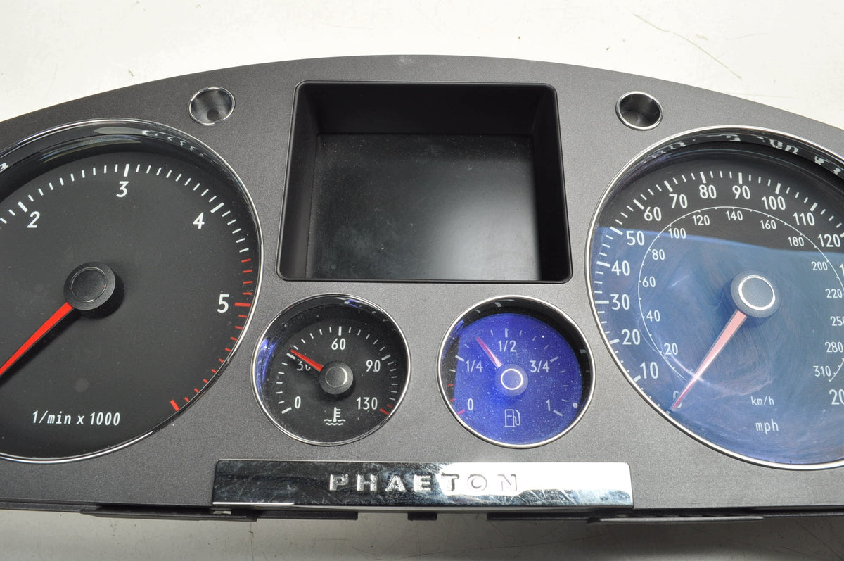 COUNTER CLOCKS VOLKSWAGEN PHAETON 3.0 V6 TDI 3D0920981N UK