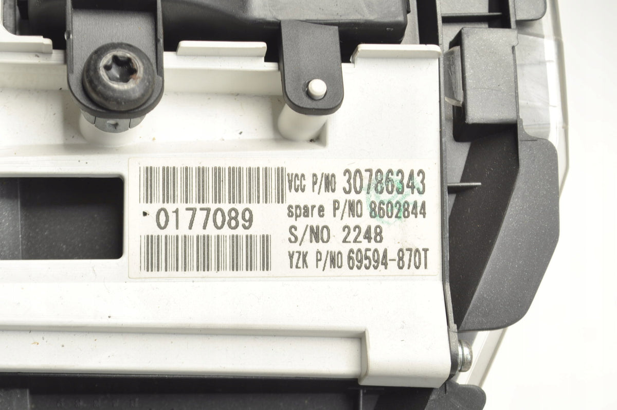 COUNTER CLOCKS VOLVO C30 S40 II V50 1.8 16V 125KM 30786343 EUROPE