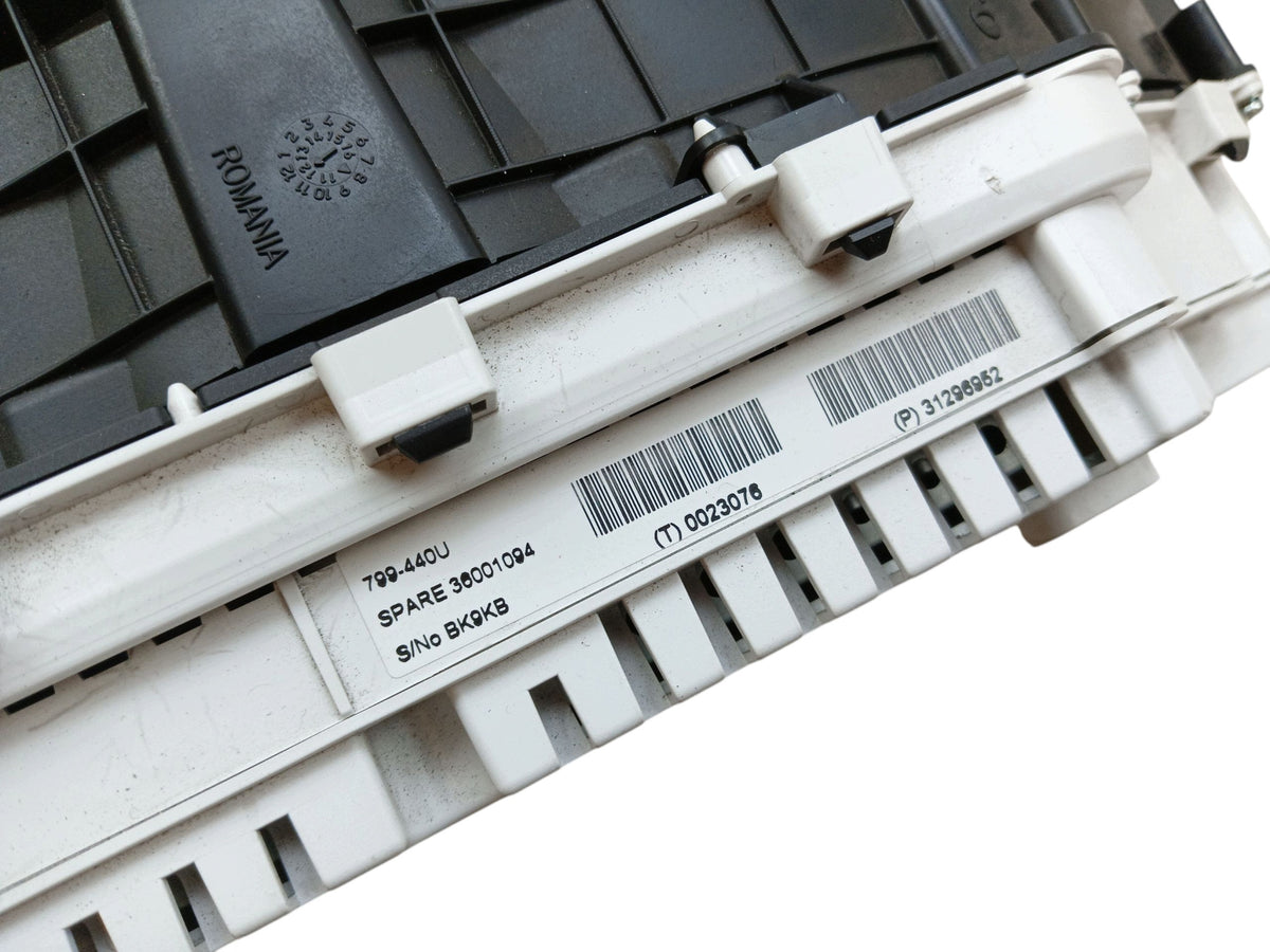 COUNTER CLOCKS VOLVO V40 II (12-16) 1.6 T4 31296952 EUROPE