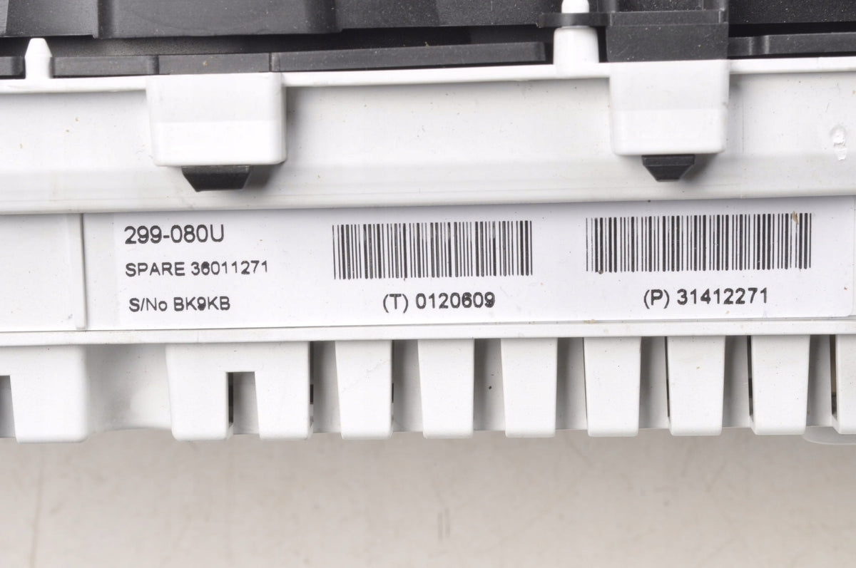 COUNTER CLOCKS VOLVO V40 II 2.0 D3 150KM 31412271
