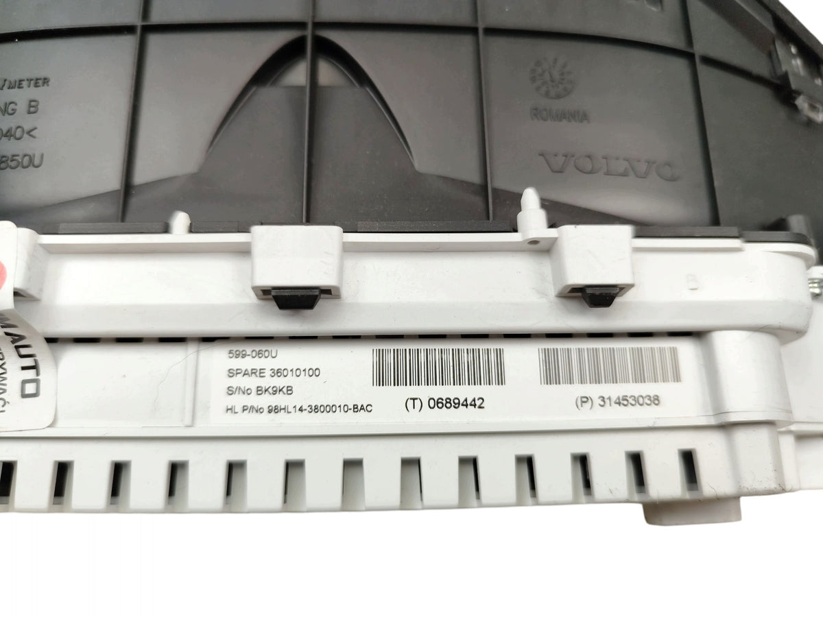 COUNTER CLOCKS VOLVO XC60 AND LIFT (2013-2017) 2.4 D5 215KM 31453038