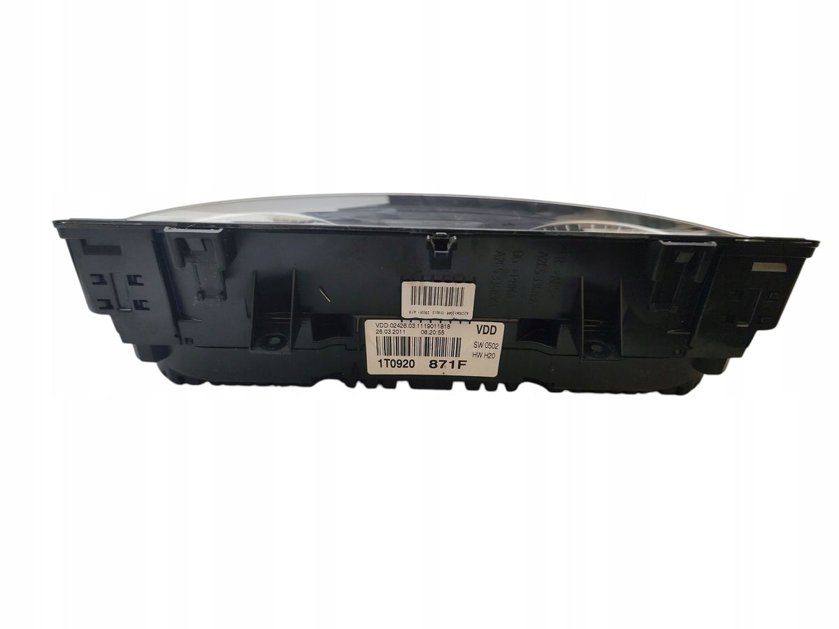 COUNTER VW TOURAN I 1T LIFT (2010-2015) 1.4 TSI 150KM 1T0920871F EUROPE