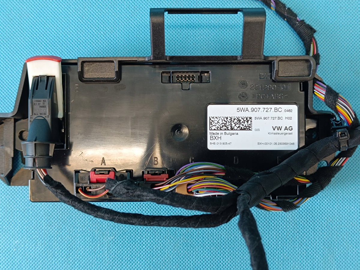 CUPRA FORMENTOR 1.5TSI 110KW 2023R AIR CONDITIONING CONTROLLER MODULE 5WA907727BC