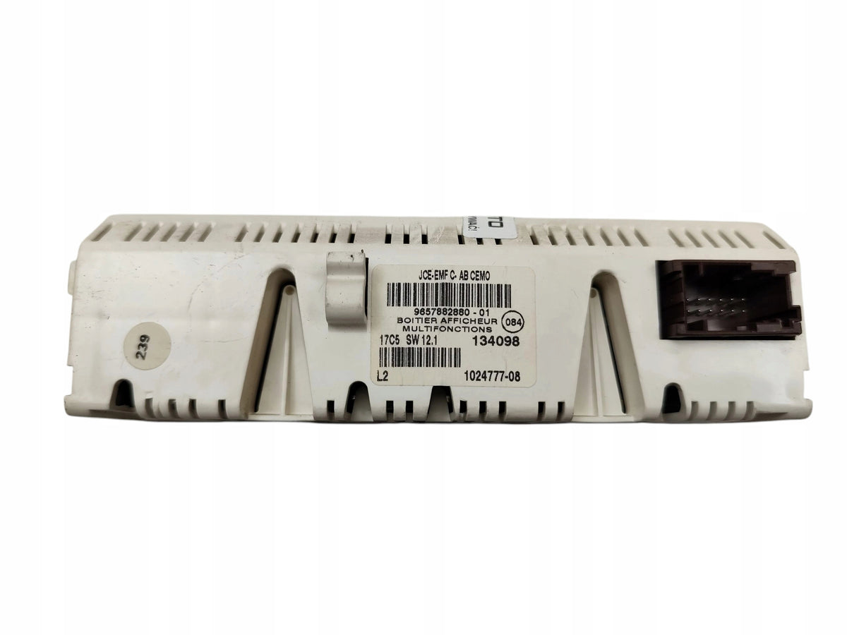 DISPLAY CITROEN C5 II (2004-2008) 9657882880