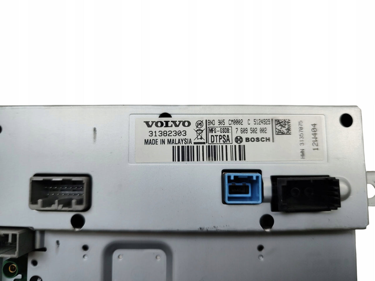 DISPLAY NAVIGATION RADIO SCREEN VOLVO XC60 AND (08-13) 31382303