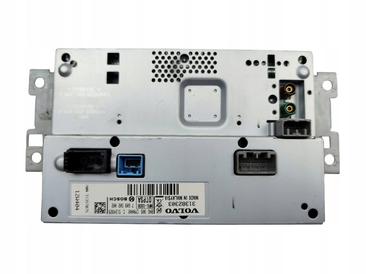 DISPLAY NAVIGATION RADIO SCREEN VOLVO XC60 AND (08-13) 31382303