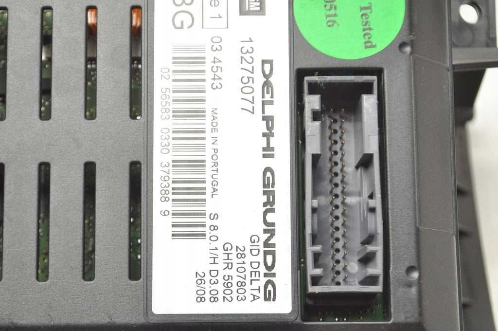 DISPLAY OPEL ASTRA H III ZAFIRA B 13275077 LIFT