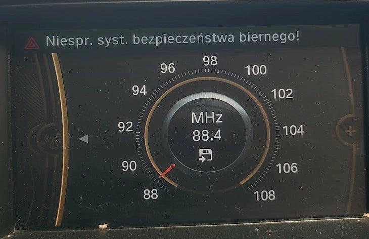 DISPLAY RADIO NAVIGATION GPS BMW X1 E84 2448197