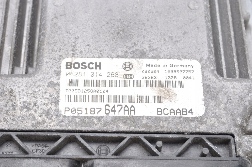 DODGE CALIBER 2.0 CRD COMPUTER ENGINE DRIVER P05187647AA