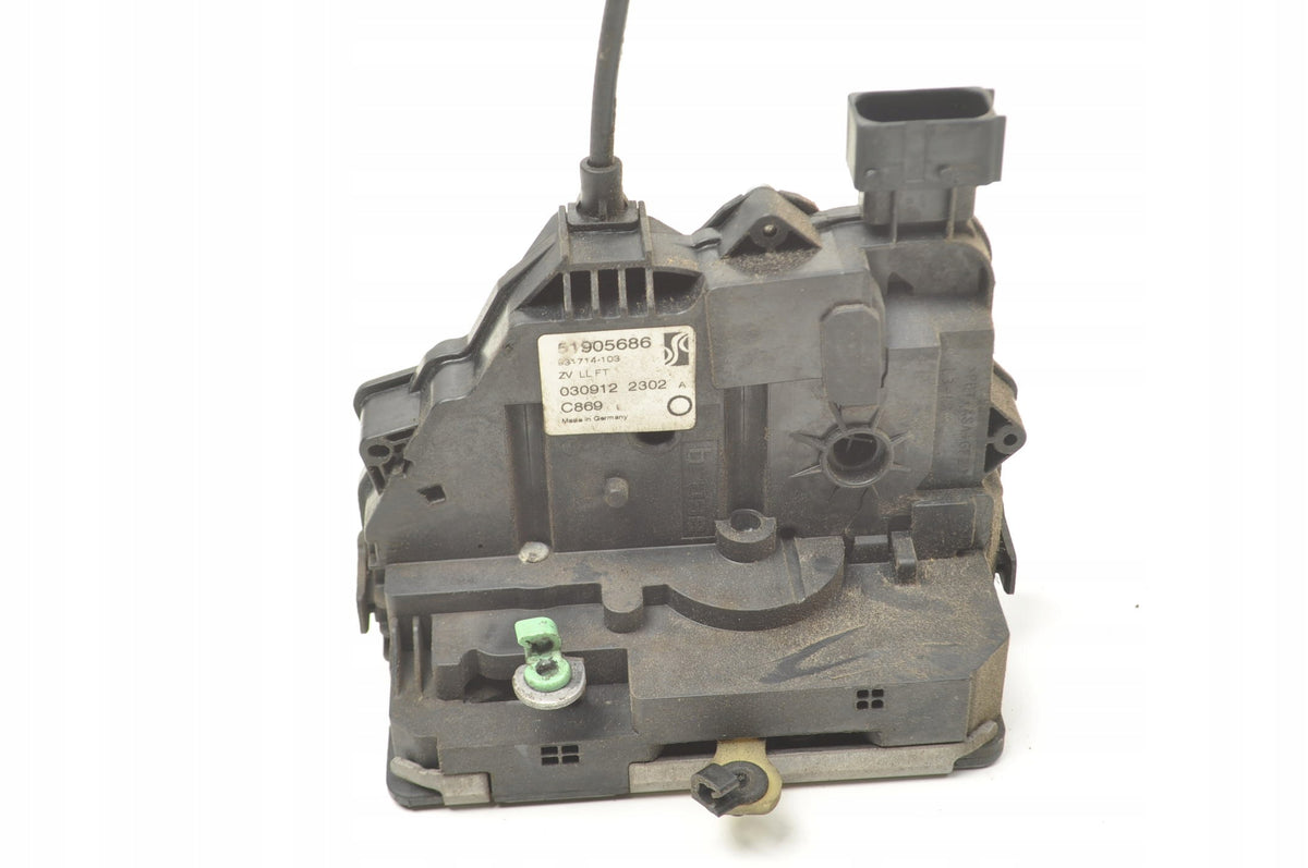 DOOR LOCK LEFT FRONT FIAT PUNTO EVO 51905686 6PIN HB 5D