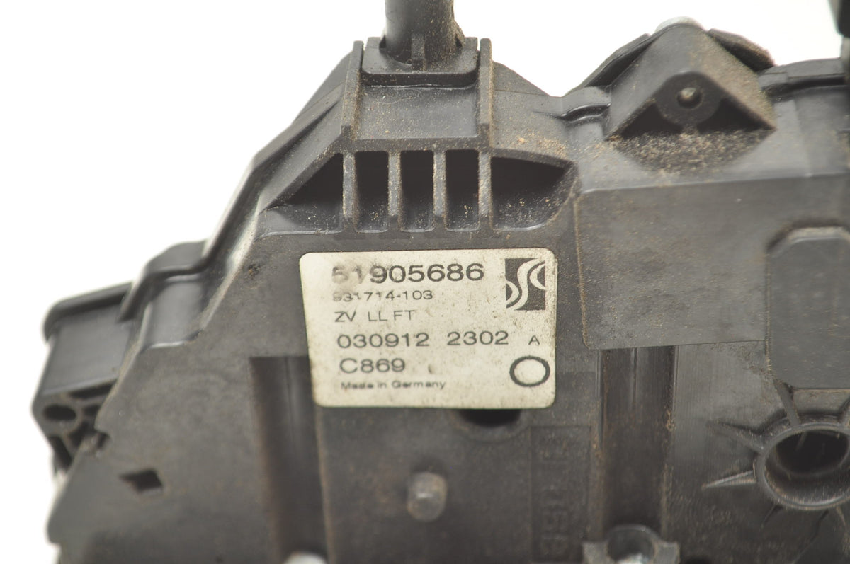 DOOR LOCK LEFT FRONT FIAT PUNTO EVO 51905686 6PIN HB 5D