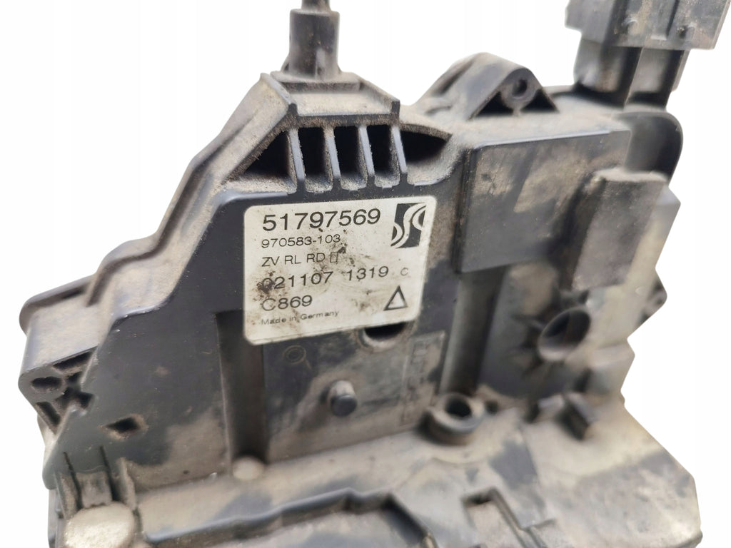 DOOR LOCK LEFT REAR FIAT GRANDE PUNTO (2005-2012) 51797569 6 PIN EUROPE