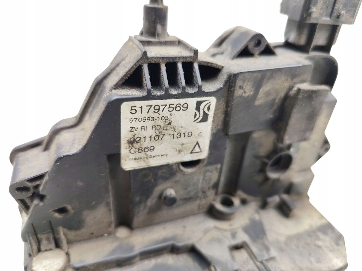 DOOR LOCK LEFT REAR FIAT GRANDE PUNTO (2005-2012) 51797569 6 PIN EUROPE