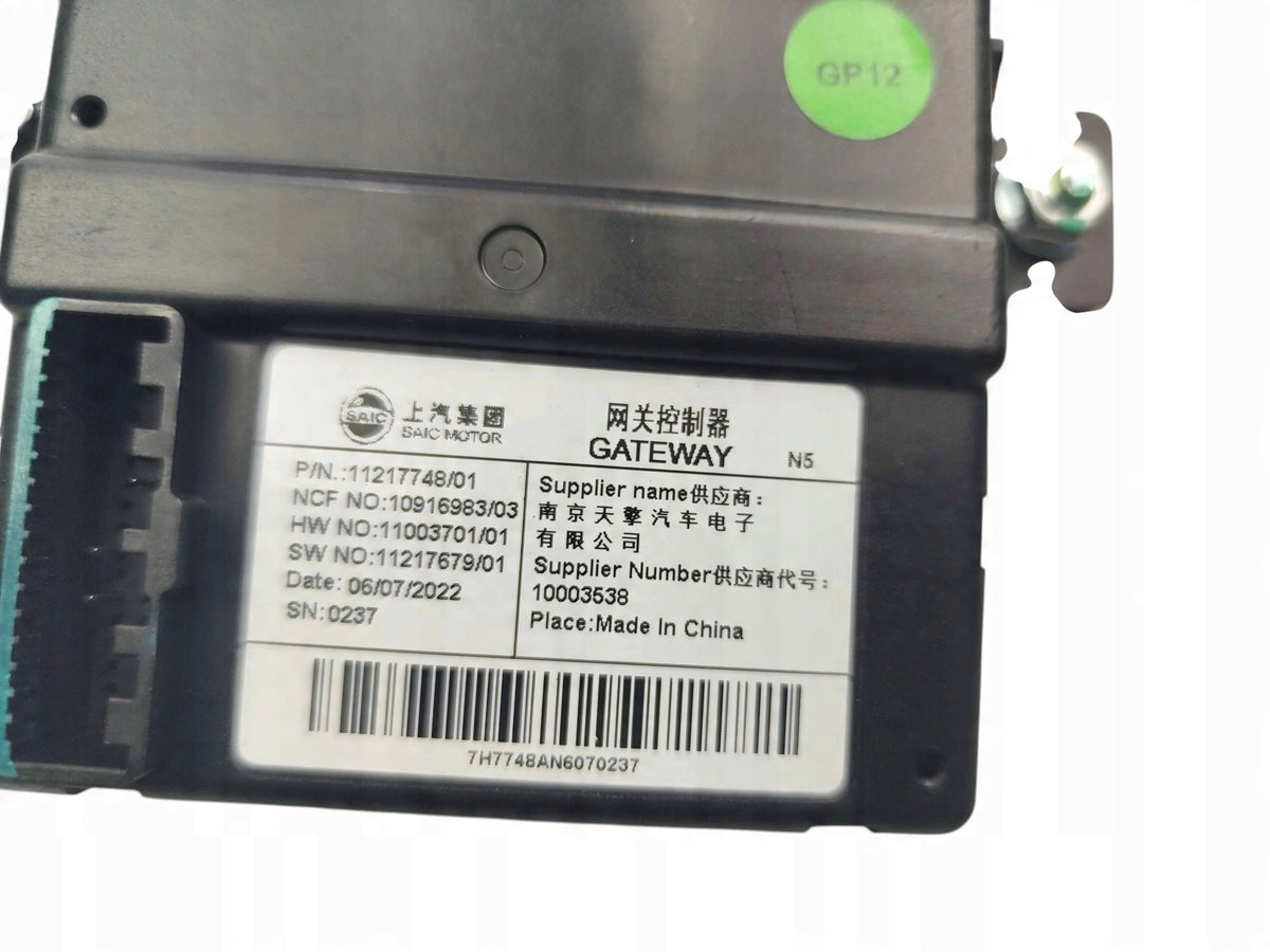 DRIVER GATEWAY MODULE MG ZS I EV 11217748 10003538