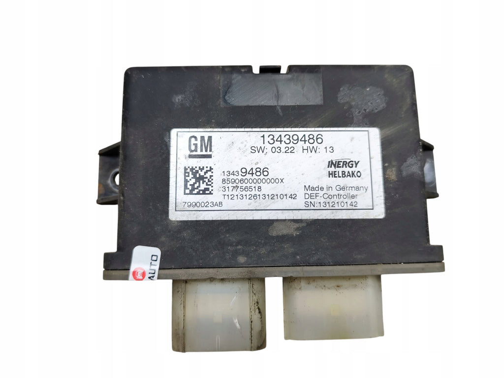 DRIVER MODULE ADBLUE OPEL ZAFIRA C INSIGNIA A 1.6 2.0 CDTI 13439486