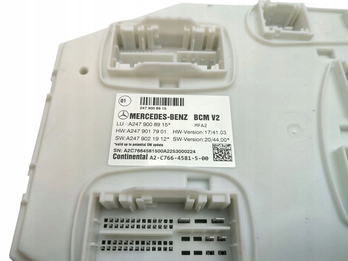 DRIVER MODULE BCM COMFORT MERCEDES W177 W118 A2479008915