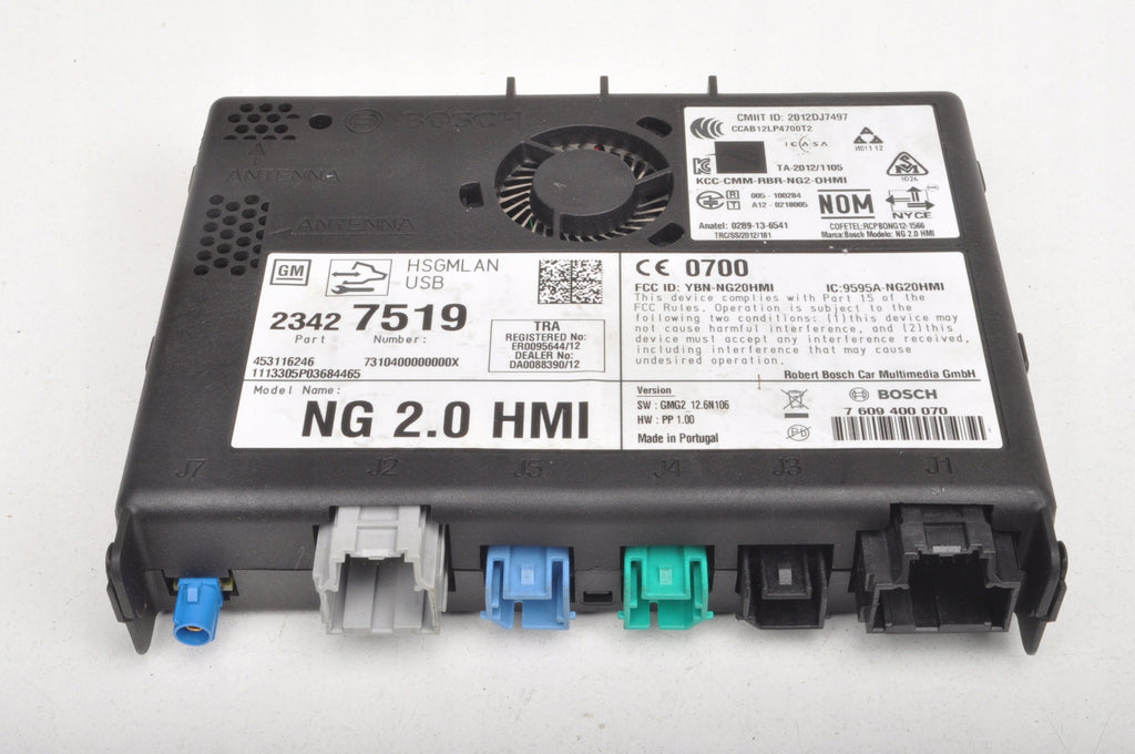 DRIVER MODULE HMI OPEL INSIGNIA A 23427519