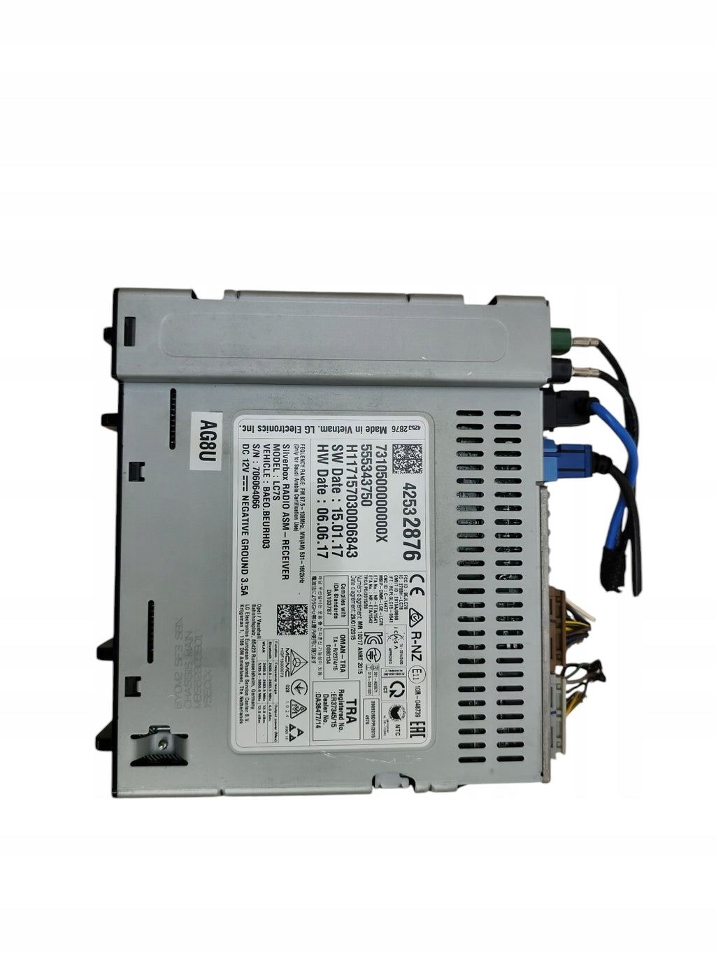 DRIVER MODULE SILVERBOX OPEL INSIGNIA B ASTRA K V 42532876 555343750