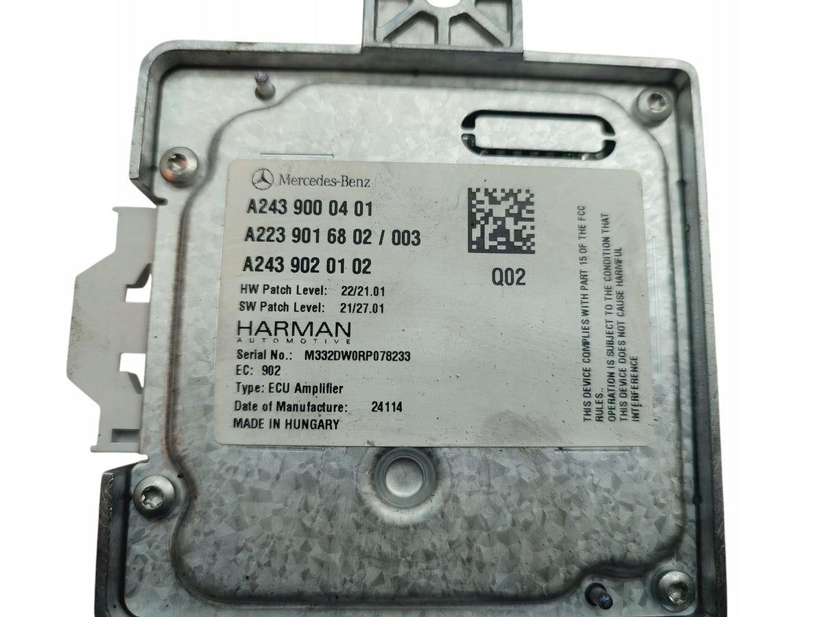 DRIVER MODULE SOUND GENERATOR MERCEDES EQA H243 A2439000401 A2239016802