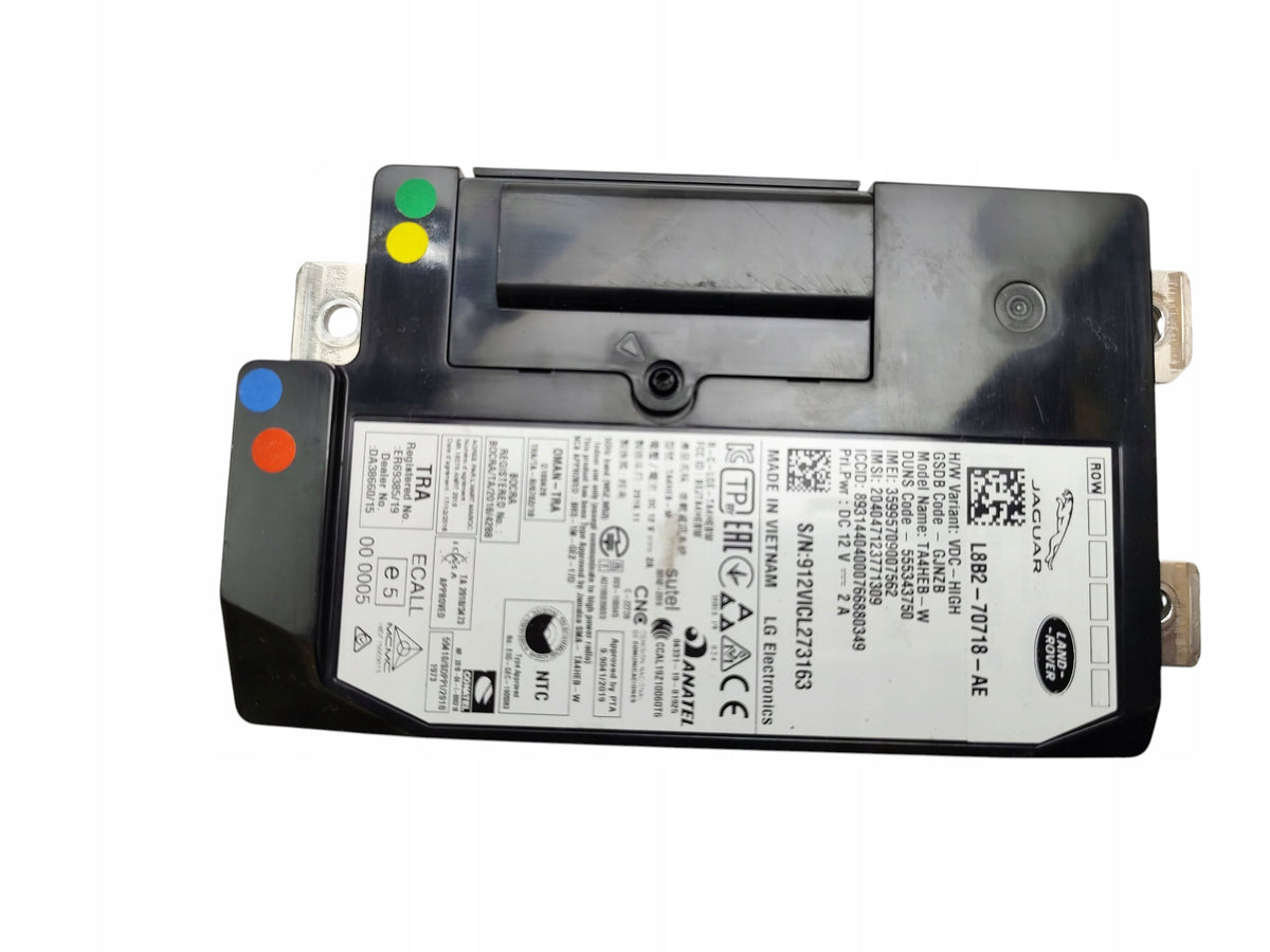 DRIVER MODULE TELEMATIC LAND ROVER DEFENDER II L663 JAGUAR L8B2-70718-AE