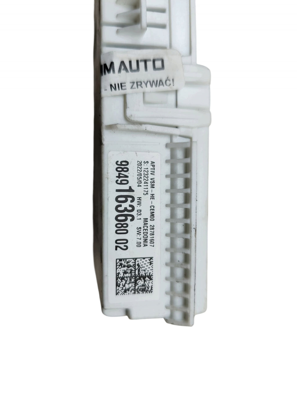 DRIVER MODULE VSM CITROEN C5 X C5X DS4 II ASTRA L 308 III T10 9849163680