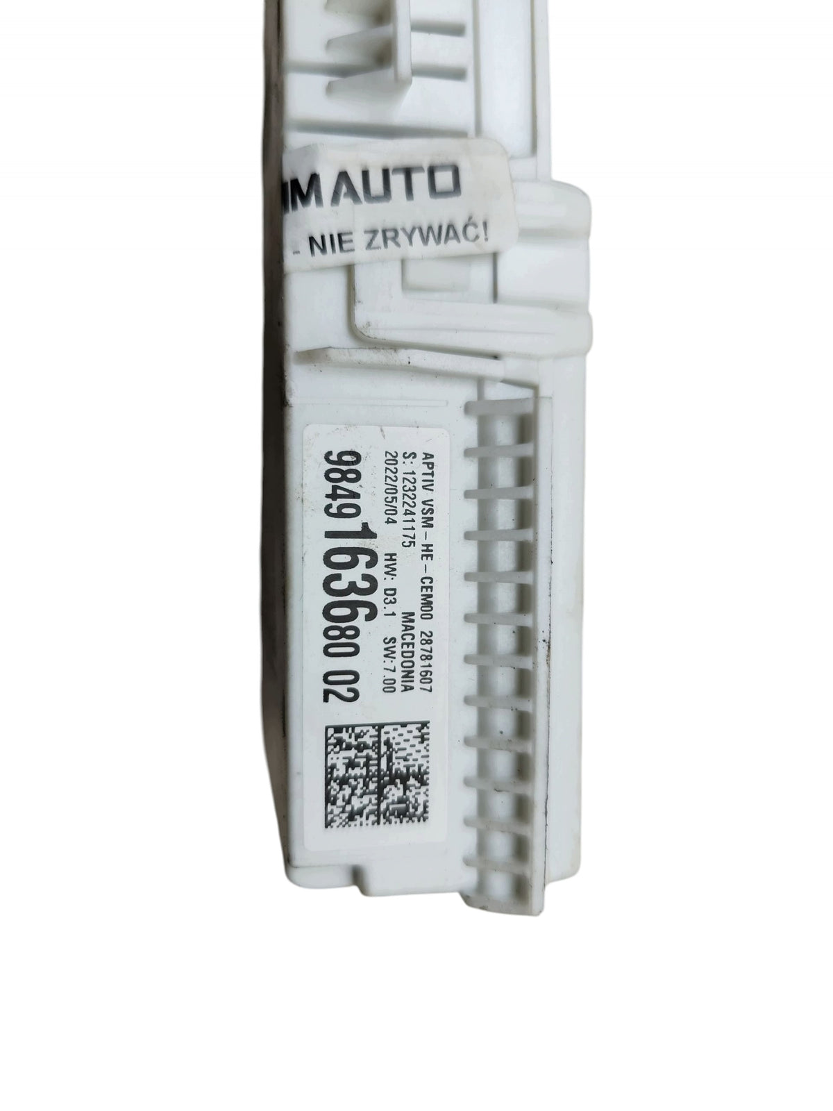 DRIVER MODULE VSM CITROEN C5 X C5X DS4 II ASTRA L 308 III T10 9849163680