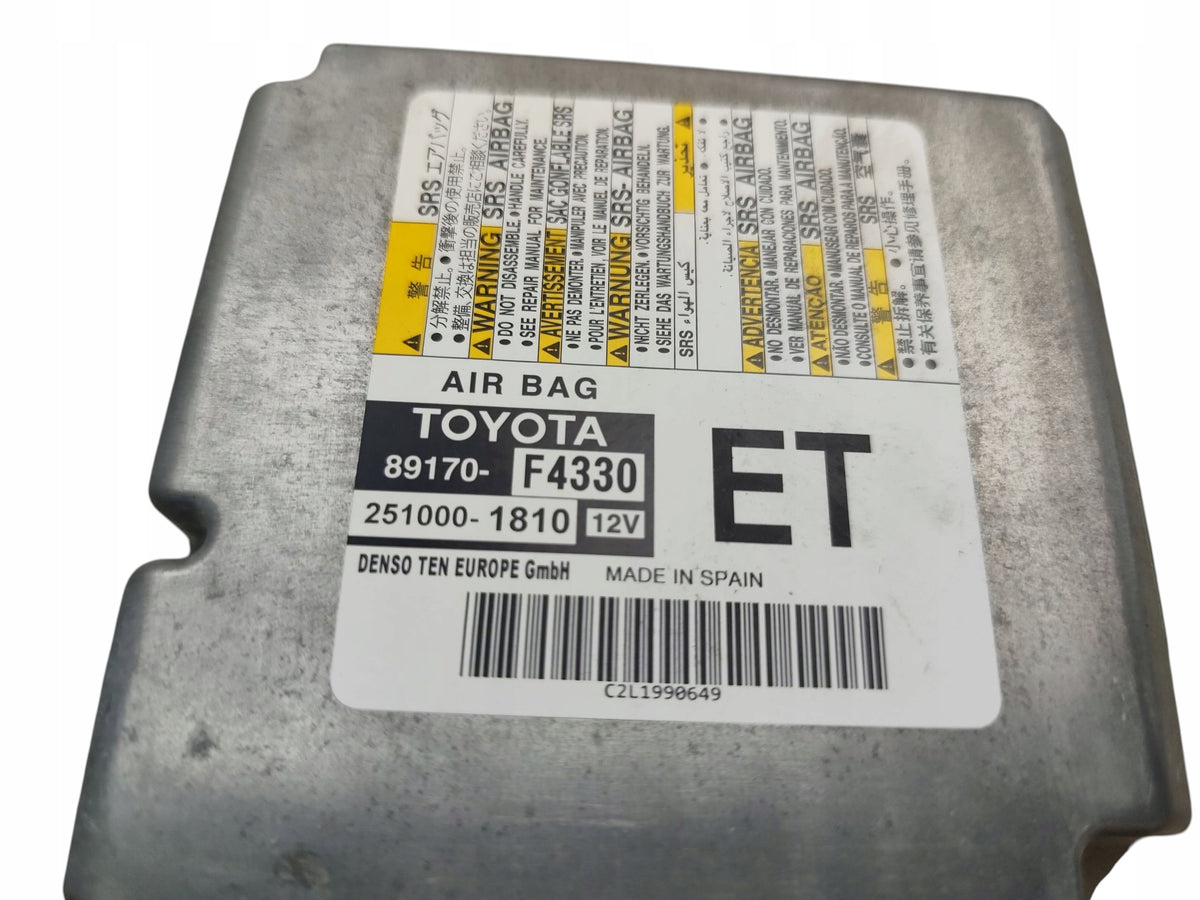 DRIVER SENSOR MODULE AIRBAG TOYOTA C-HR AND CHR 89170-F4330