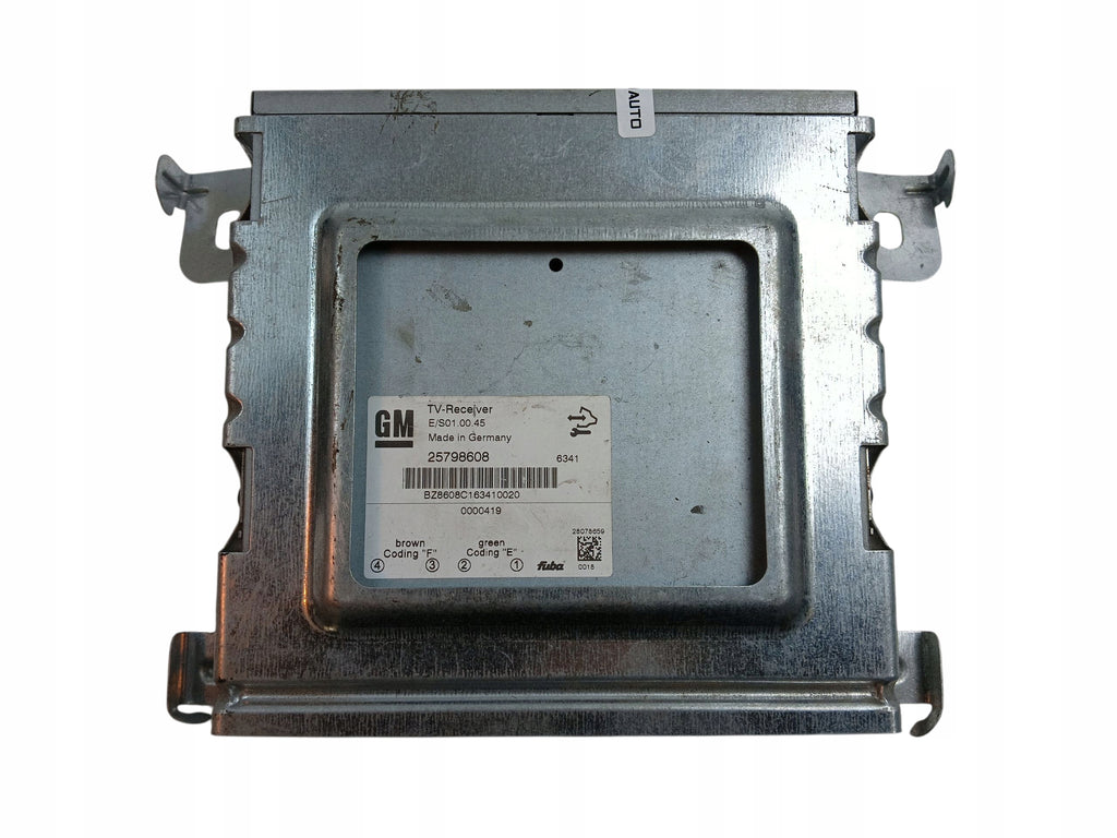 DRIVER TV DVD SYSTEM MODULE CADILLAC SRX 25798608