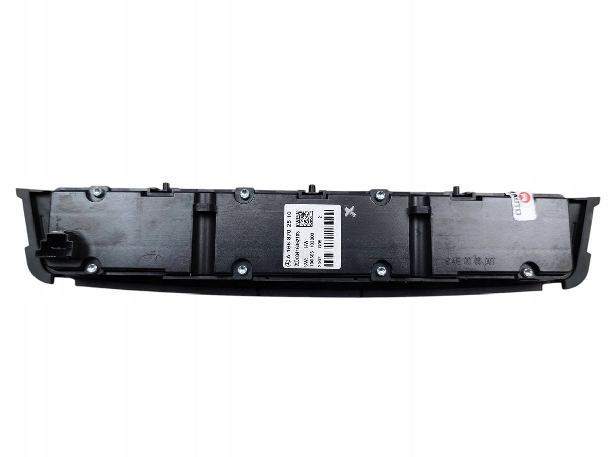 EMERGENCY LIGHT BUTTON MERCEDES ML W166 (2011-2015) A1668702510