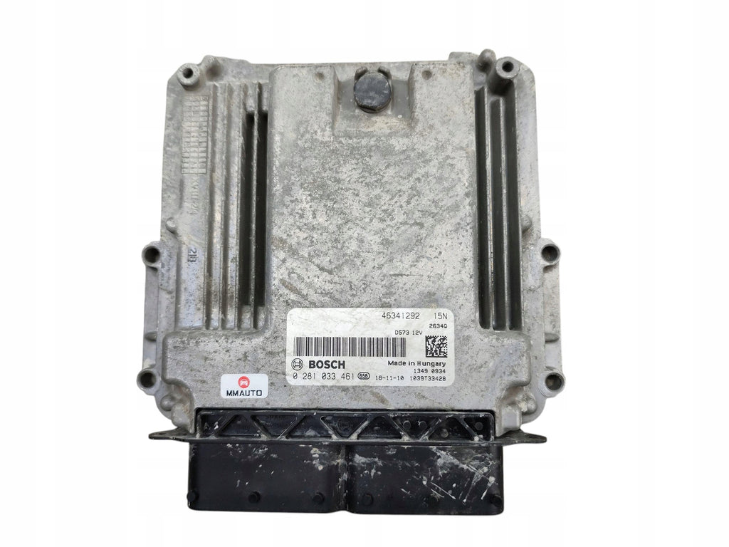 ENGINE COMPUTER FIAT DOBLO II 1.6 D MULTIJET 46341292 0281033461