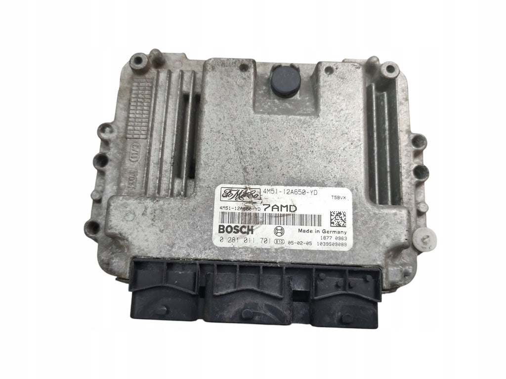 ENGINE COMPUTER FORD FOCUS MK2 C-MAX MK1 1.6 TDCI 90KM 4M51-12A650-YD