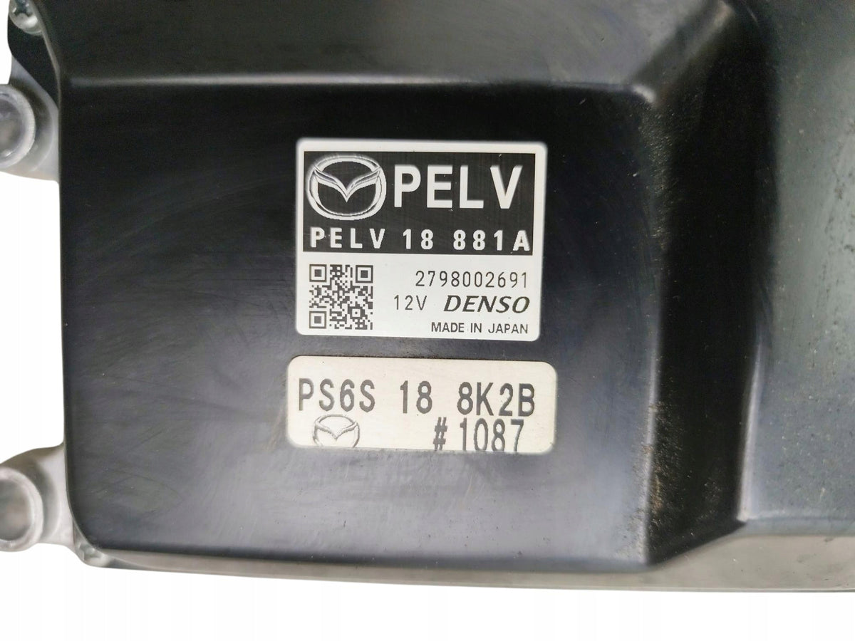ENGINE COMPUTER MAZDA 3 III BM/BN 2.0 SKYACTIV 2798002691 PELV18881A