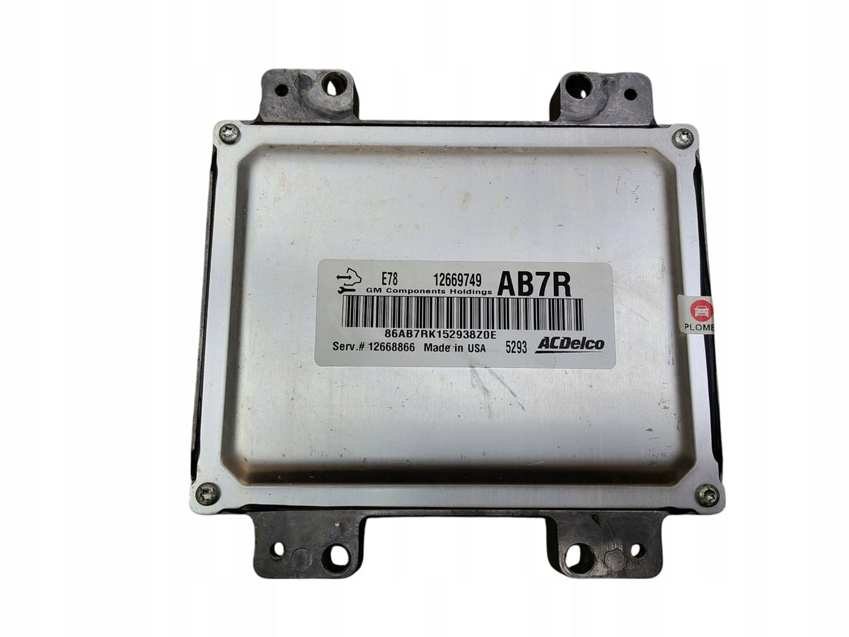 ENGINE COMPUTER OPEL MOCHA A 1.4 T 140KM B14NET 12669749
