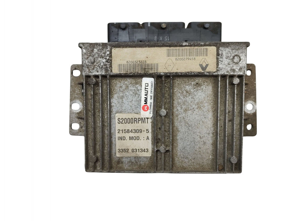 ENGINE COMPUTER RENAULT ESPACE IV 2.0 T F4R794 8200323228 8200279458