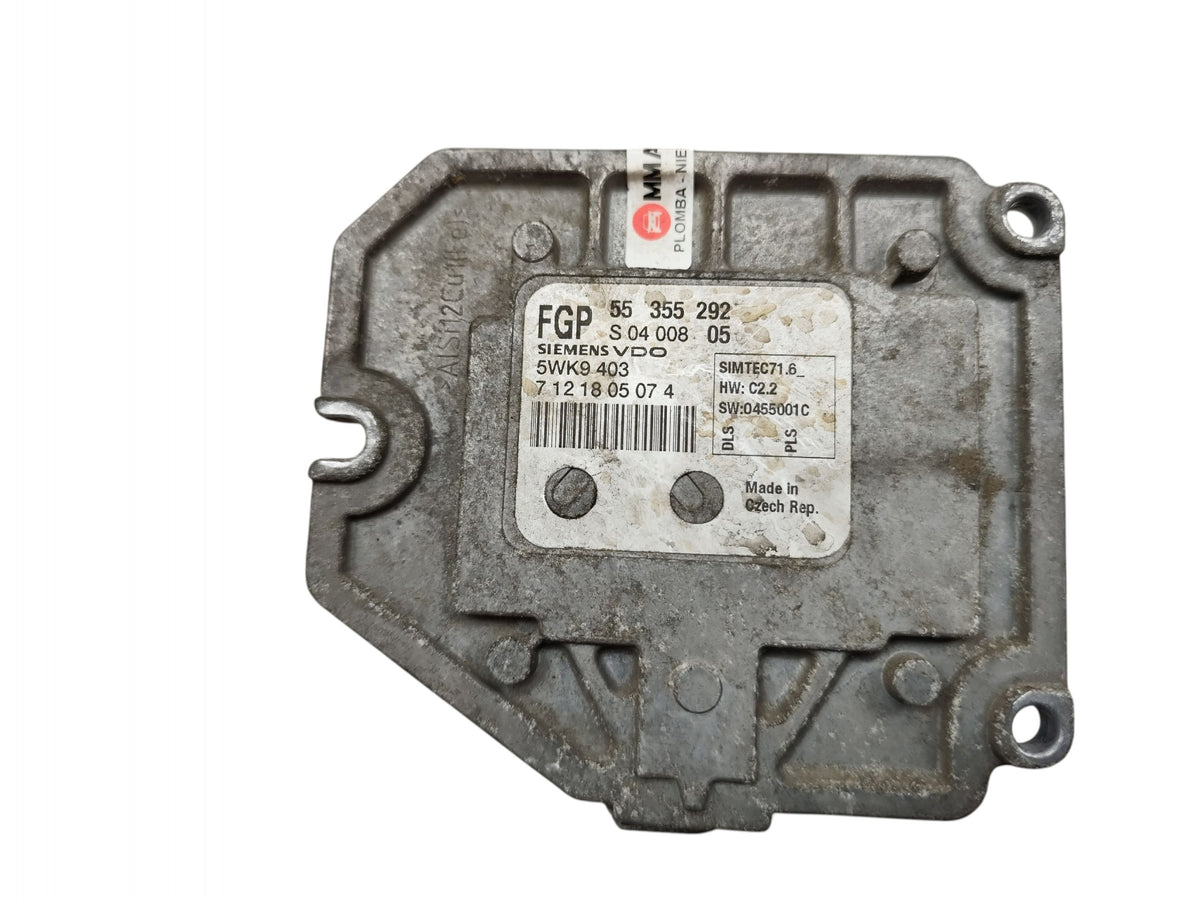 ENGINE COMPUTER SAAB 9-3 II 1.8 16V Z18XE 55355292