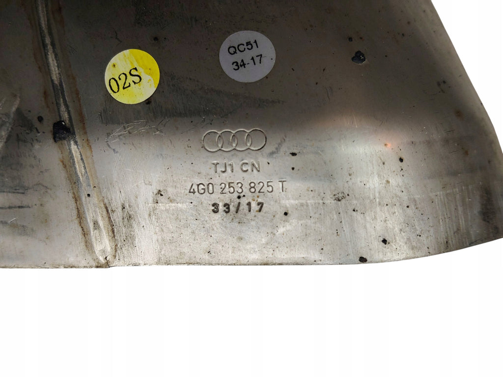 EXHAUST TIP CHROME LEFT REAR AUDI A6 C7 LIFT (2014-2018) 4G0253825T