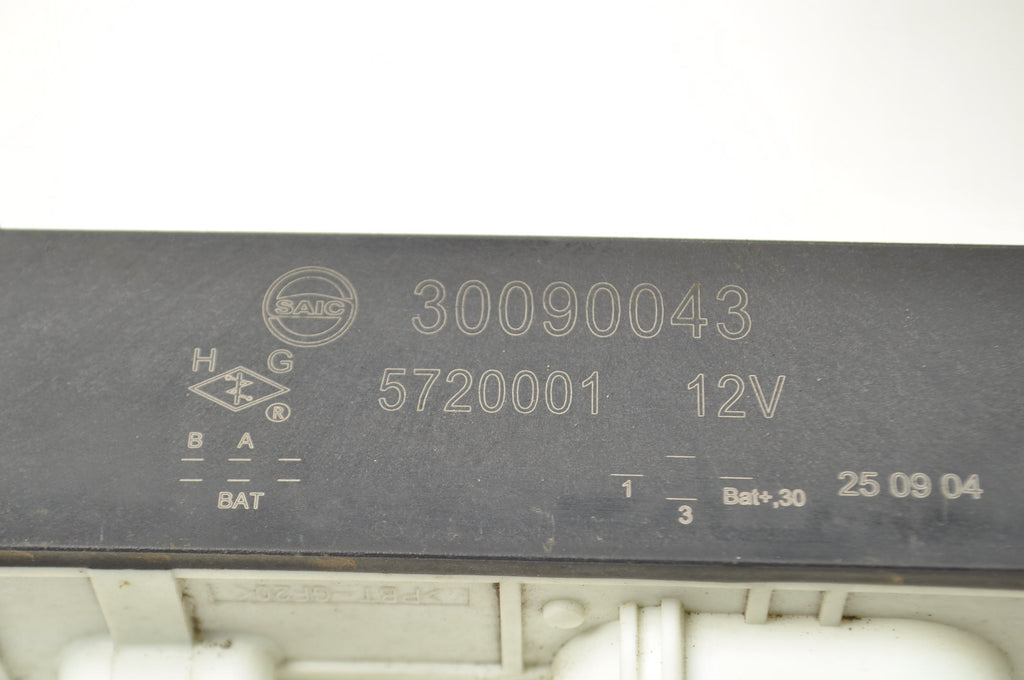 FAN CONTROLLER MODULE MG 3 III MG ZS 2 II 1.5 30090043 2025