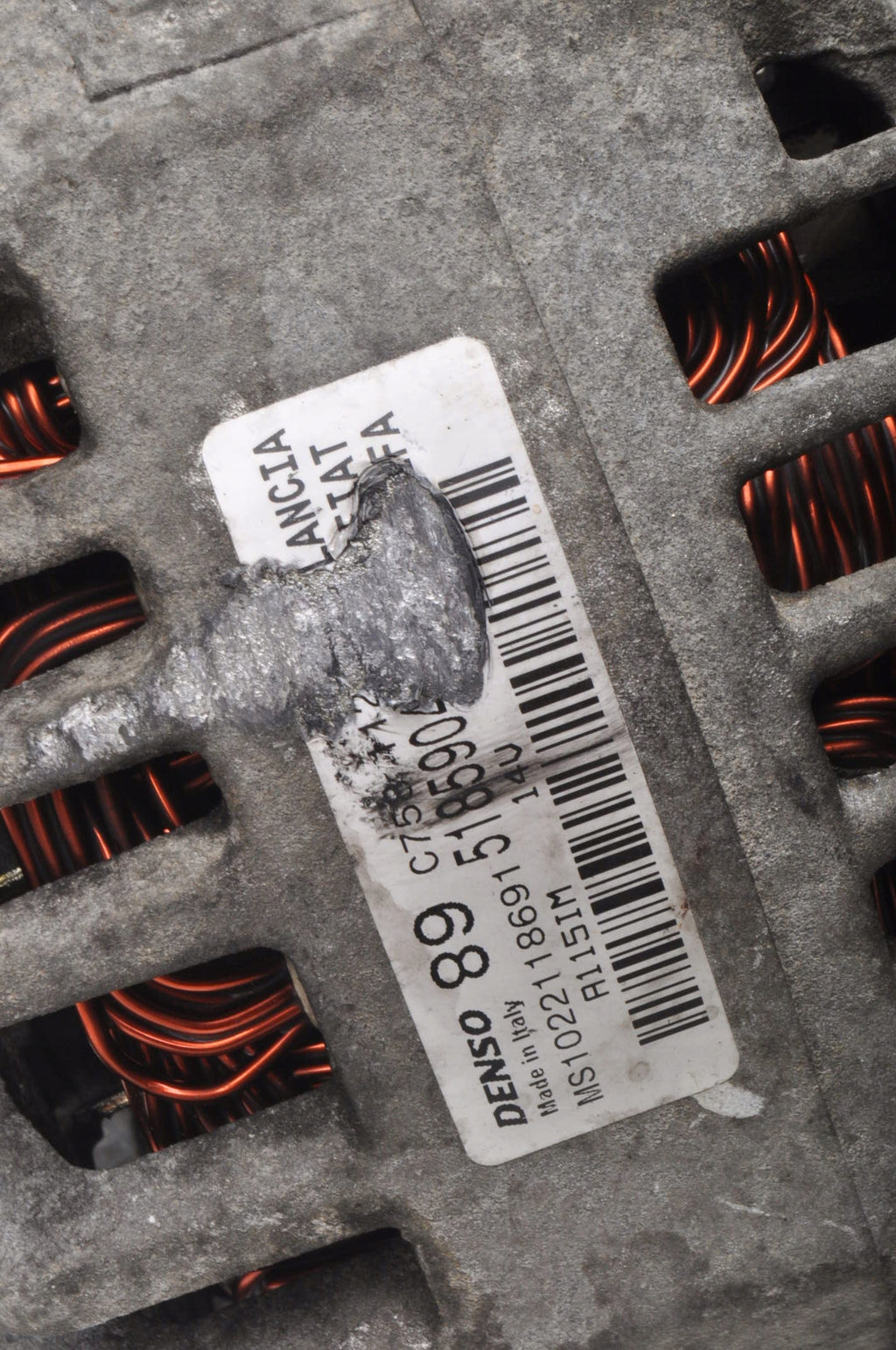 FIAT 500 1.2 8V 69KM ALTERNATOR
