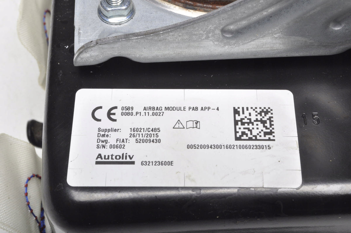 FIAT 500 PASSENGER AIRBAG 52009430