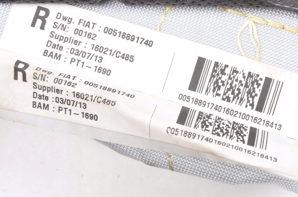 FIAT 500L AIRBAG SEAT AIRBAG 00518891740